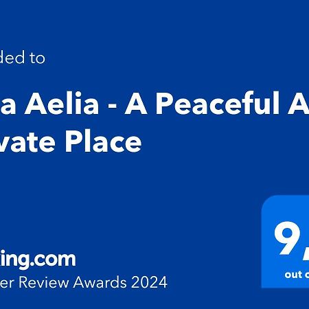 Villa Aelia - A Peaceful And Private Place 아르고스톨리온 외부 사진